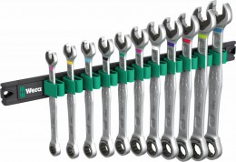 Wera 9630 Magnetic rail 6000 Joker 1, Ring ratchet spanner set - 05020014001 £308.00